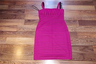 Франция платье фуксия-М-3000