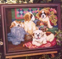 щенки сенбернара