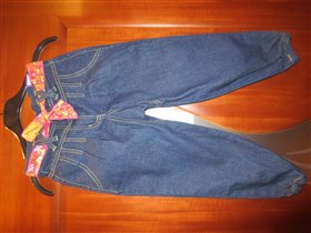 Новые джинсы р.110-116 цена 500р.