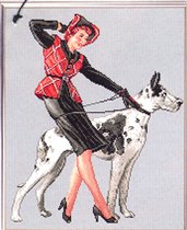 Дама с догом