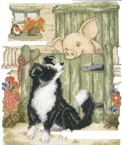 Хрюша и Черныш