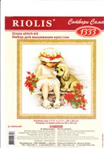 Девочка со щенком от Риолис