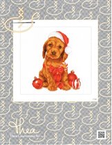 щенок ретривера -Санта