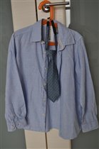 Рубаха Zara, р.128, 7-8 лет, большемерит.