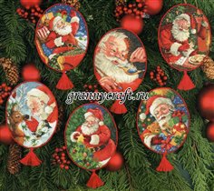 №08755 Игрушки Санта