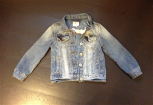 Джинсовая курточка Mim Pi рр 4-5 лет