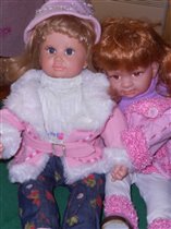 2 интерактивные куклы-подружки