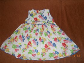 Легкое, воздушное платье на рост 92-98