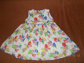 Легкое, воздушное платье на рост 92-98