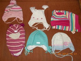 Шапочки для девочки