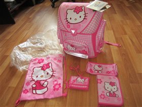 Новый ранец (Германия) Hello Kitty 5 предметов