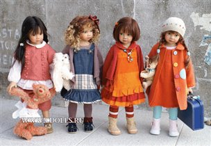 Европейские куклы-модницы