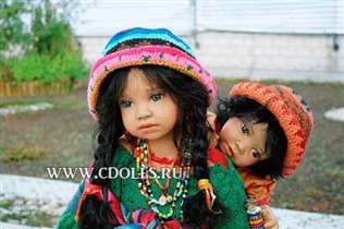 Куклы Ангелы Суттер. Дети из стран 3го мира