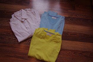 рубашка +два джемепера-160 рост-1000