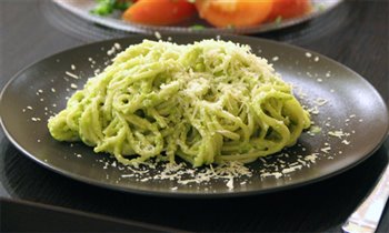 Спагетти крем-авокадо