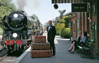 Новый маршрут поезда Orient-Express в честь последнего сезона 'Пуаро Агаты Кристи'