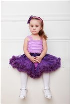 Топ с рюшами Фиалка