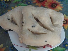 Хлеб 'ФУгасс' с маслинами