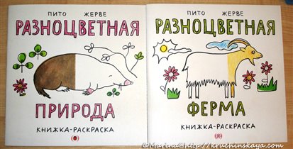 Книги-раскраски от создателей 'Жиневотов'