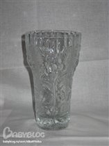 ваза хрустальная 18см экв. 600