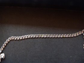 браслет серебро плетение сердечко