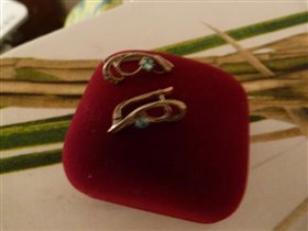 Серьги. Серебро