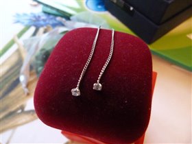 серебряные протяжечки 300р