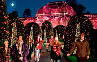 Лондон: Рождество в Королевских ботанических садах Кью