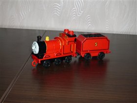 Конструктор 'Паровозик Джеймс' Мega Blocks