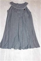 платье Треапи Италия серое плессе-116-600