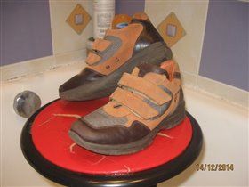 Итальянские ботиночки Santoni1азмера (19-19,2см.) 