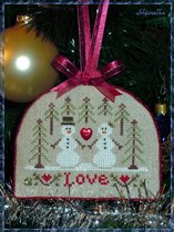 Snow Love - Country Cottage Needleworks