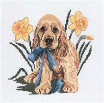 весенняя собачка