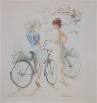 'Girls on Bicycle' от Larnarte
