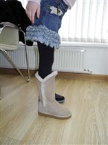 бежевые угги Baliluina 36 р