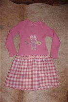 платье теплое-122-400