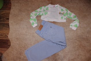 брючки +болеро-122-400