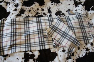 шарф Burberry 30*168 170 евро