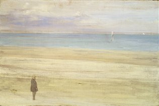 James Whistler - Harmony in Blue and Silver