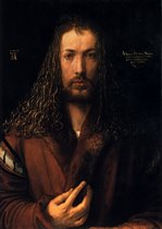 Albrecht Durer - Autoportrait a la fourrure 1500