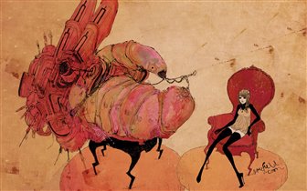 Barnaby Ward – Alice and the Caterpillar