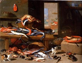 Jan van Kessel – Still life 1708