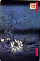 Utagawa Hiroshige - New Year's Eve Foxfires