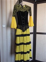 Платье желтое 5000р На рост 152-158см