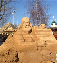 Выставка песчаных скульптур 'Легенды Земли Ростовской'