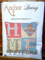 Home Sweet Home Tapestry Cushion Front (Anchor)