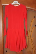 Рейтинговое платье, в реале ярко-красное р-р 140