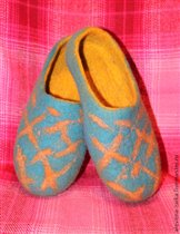 Тапочки 'Бирюзовые'