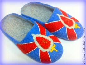 Тапочки 'Щит и меч'
