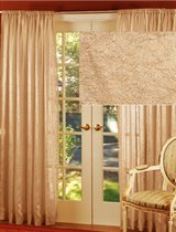 Бежевые не плотные шторы от Элен. 2320р.